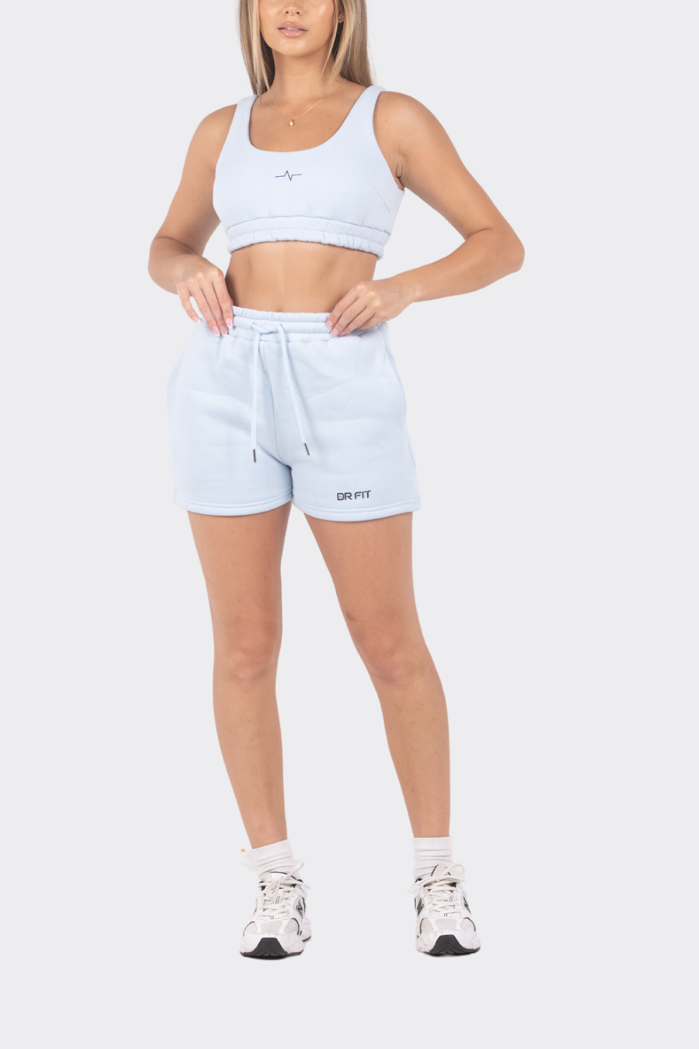 Luxe Sky Blue Comfort Shorts